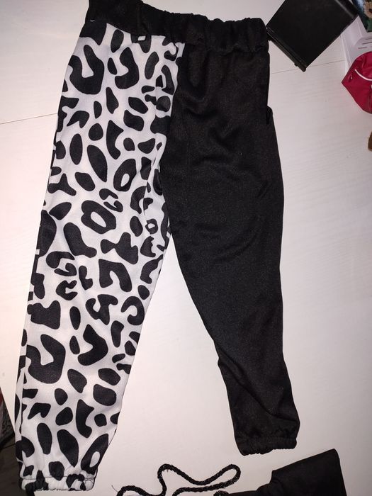 Strój Krowy Krówki na Karnawał Czapka torebka kapelusz