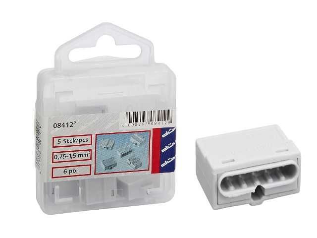 Düwi - Szybkozłączka  5 szt.  6 x 0,75 - 1,5 mm²