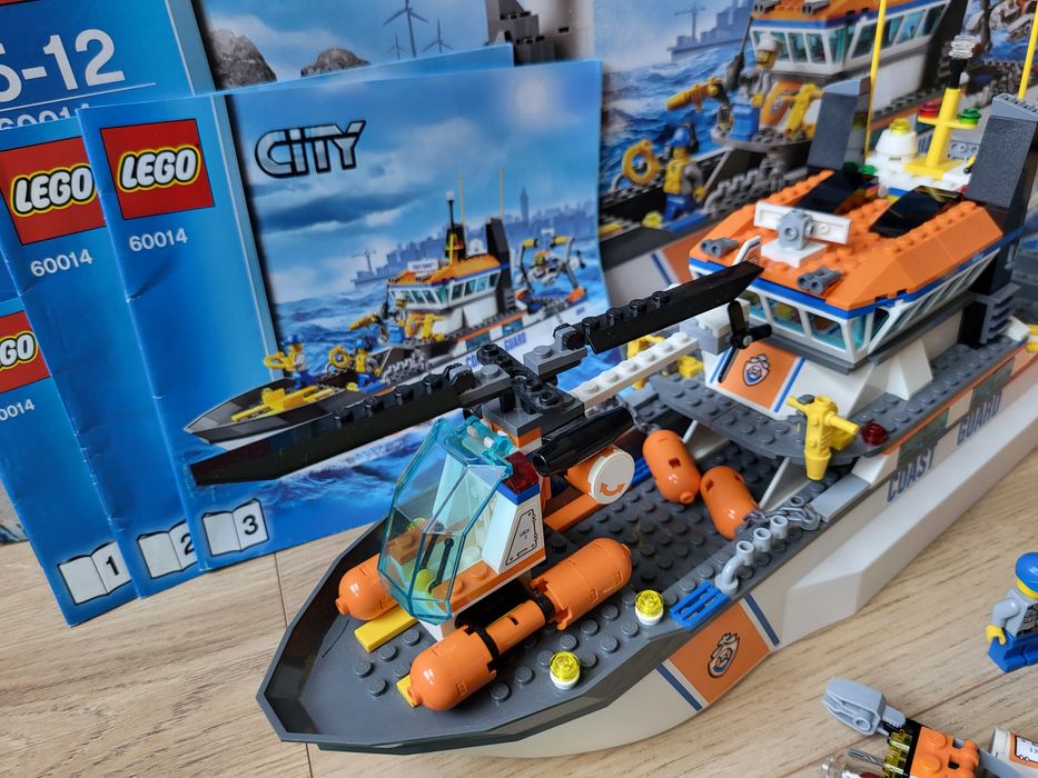 Lego city 60014 straż przybrzeżna
