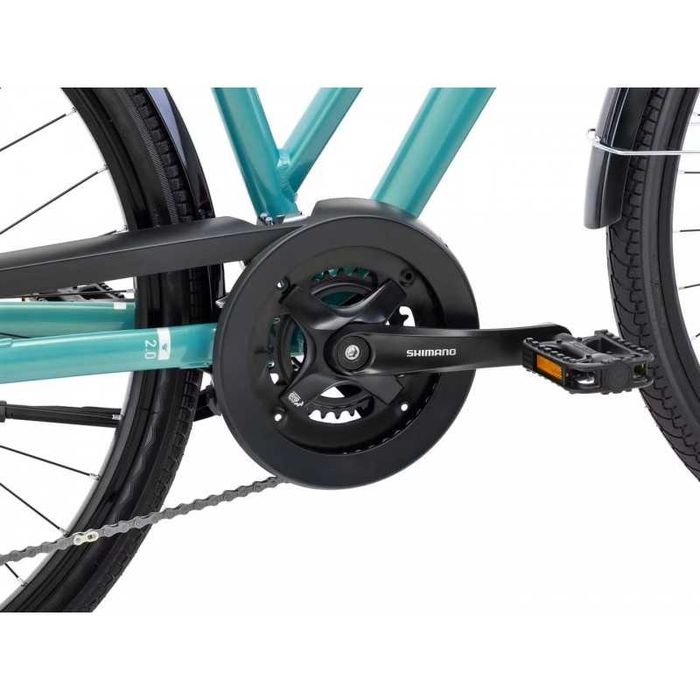 Rower trekkingowy ROMET GAZELA 2.0, 17"(turkusowy)