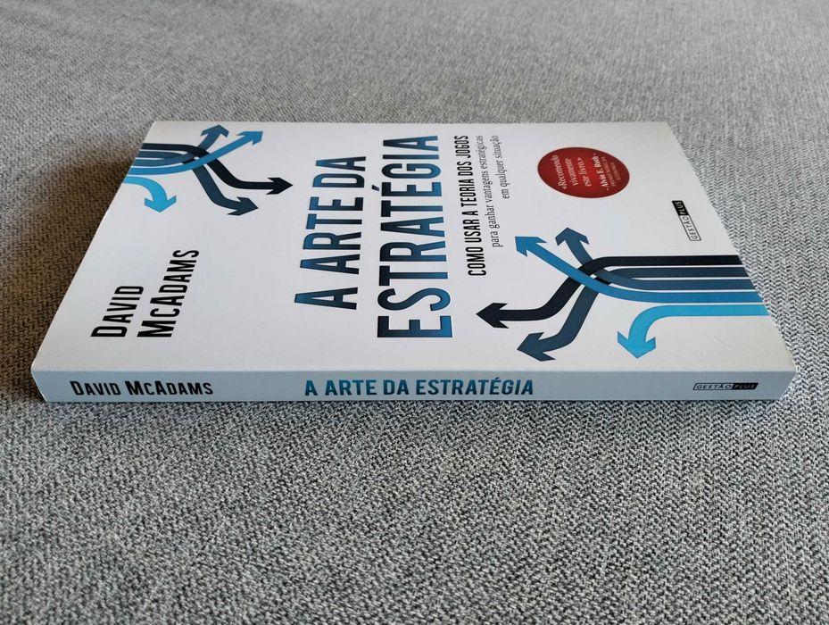 Livro " A Arte da estratégia" de David McAdams
