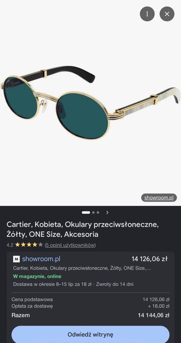 Okulary nowe oryginalne