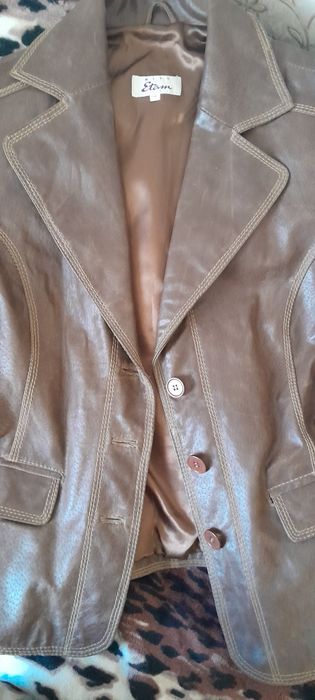 Жакет шкіряний, 50 розмір