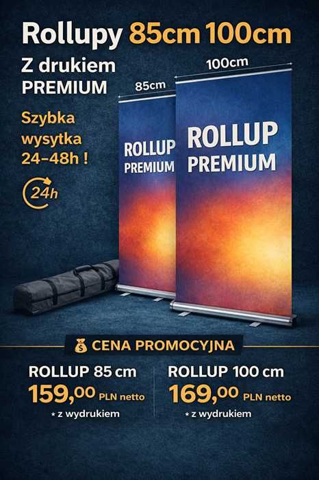 Kaseton reklamowy Litery 3D LED producent reklam Baner Logo Szyld
