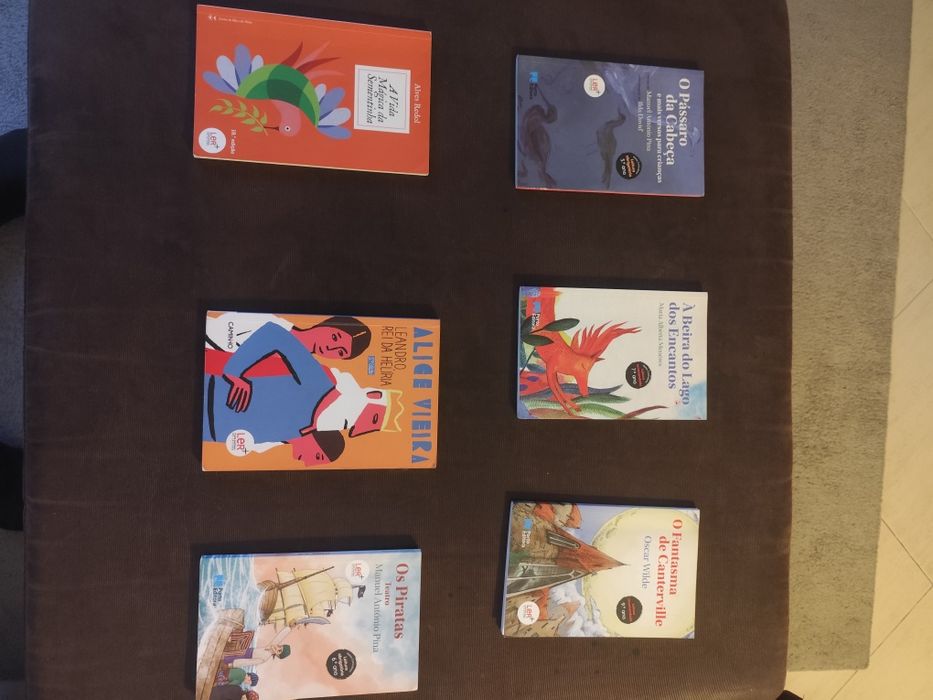 Livros para leitura obrigatória escolar