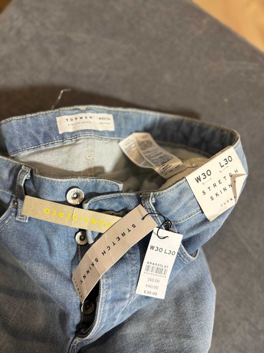 Spodnie Jeans Topman rozmiar W30 / L30 / M