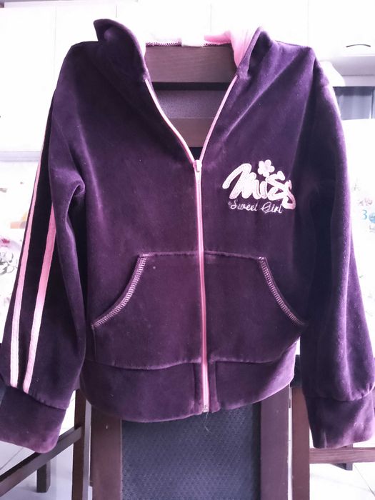 Bluza dresowa dziewczęca 122