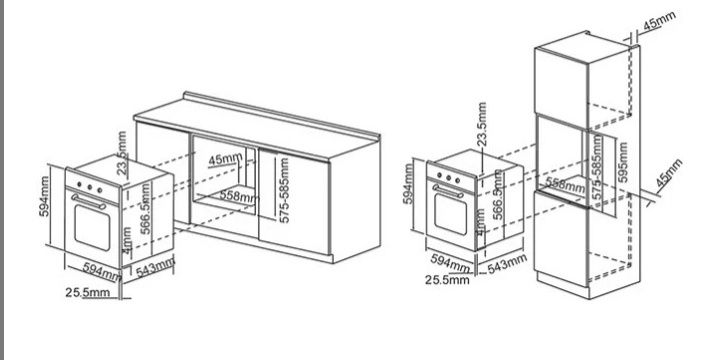 Духова шафа електрична, Духовка Піраміда PIRAMIDA