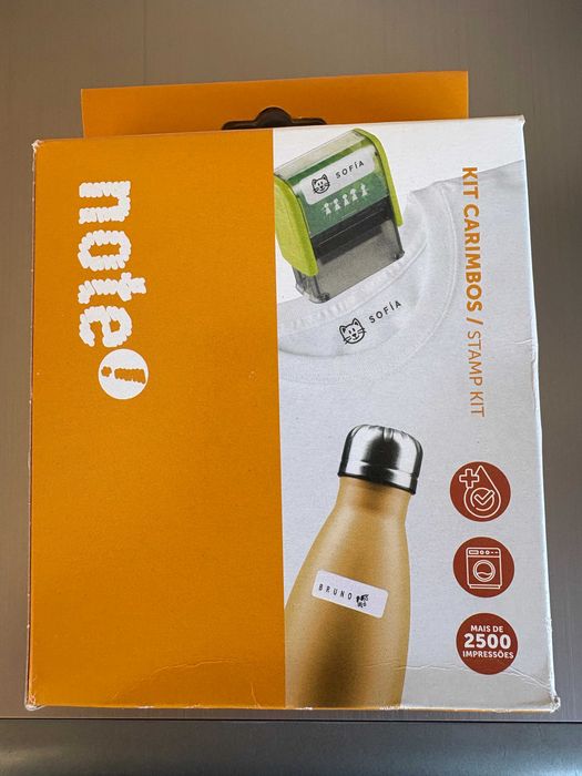 KIT Carimbos e Etiquetas da  NOTE