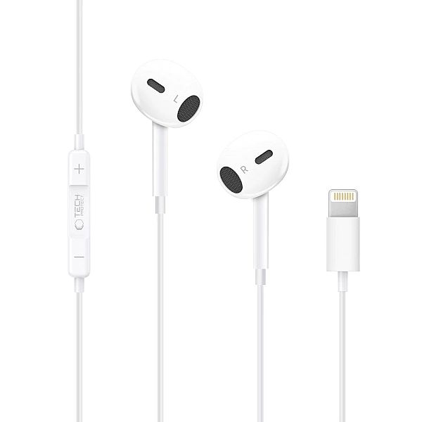 Tech-Protect Ultraboost Lightning Earphone Core G2 White