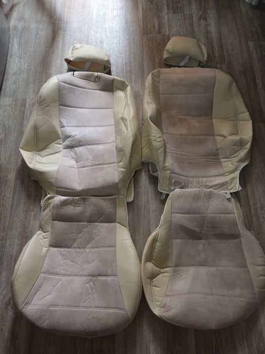 Чехлы Sonata 2010-2014 YF Кожа+ алькантара