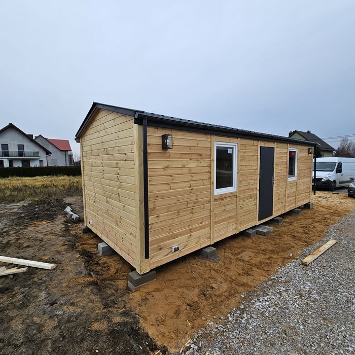 Domek drewniany całoroczny Szybkie terminy