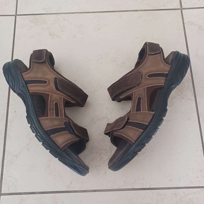 Sandały COTTON TRADERS skórzane lekkie wygodne jak nowe 45/29 cm