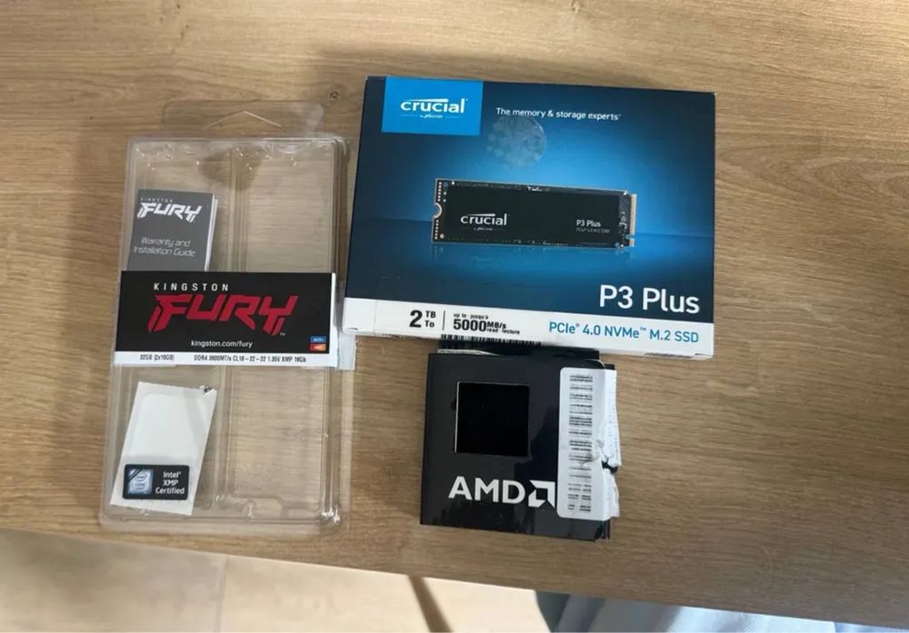 ПК Ryzen 7 5700X, RTX 3060 12GB, 32GB RAM, SSD 2TB + периферія
