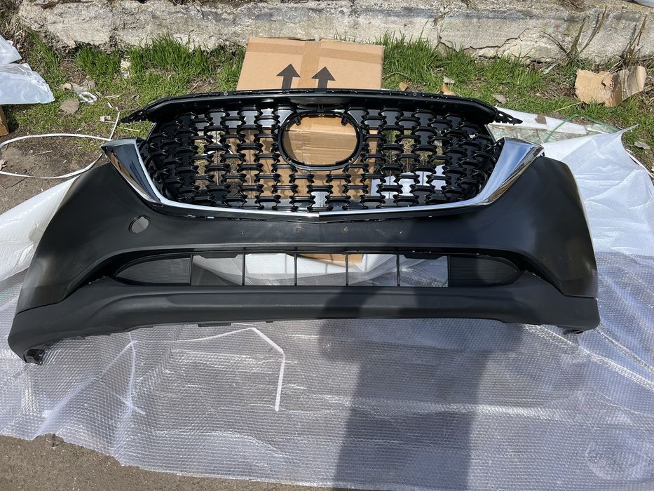 Бампер Mazda cx5 2022 бампер решетка мазада сх5