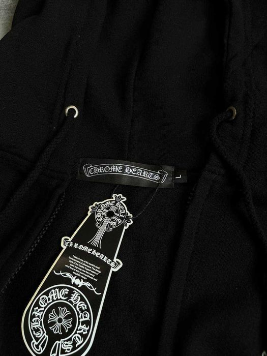 Оверсайз Зіп-Худі Chrome Hearts | Кофта Хром Хартс (Хром Хардс)