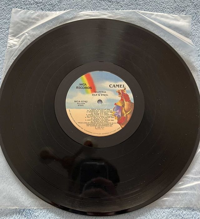 GIUFFRIA  – Silk + Steel - Vinyl - LP - USA -1986