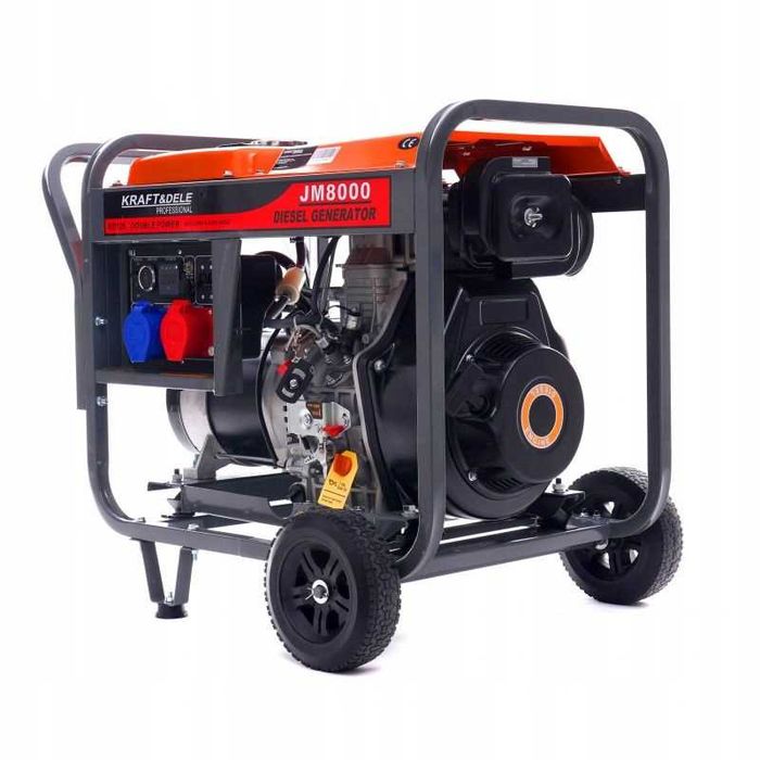 Agregat Prądotwórczy Diesel 8KW 230/280V KD126 Mocny