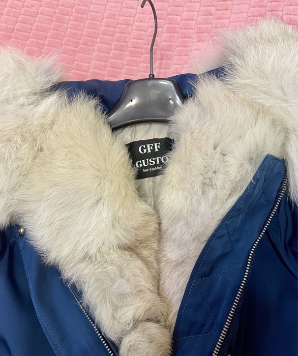 Парка натуральная женская,