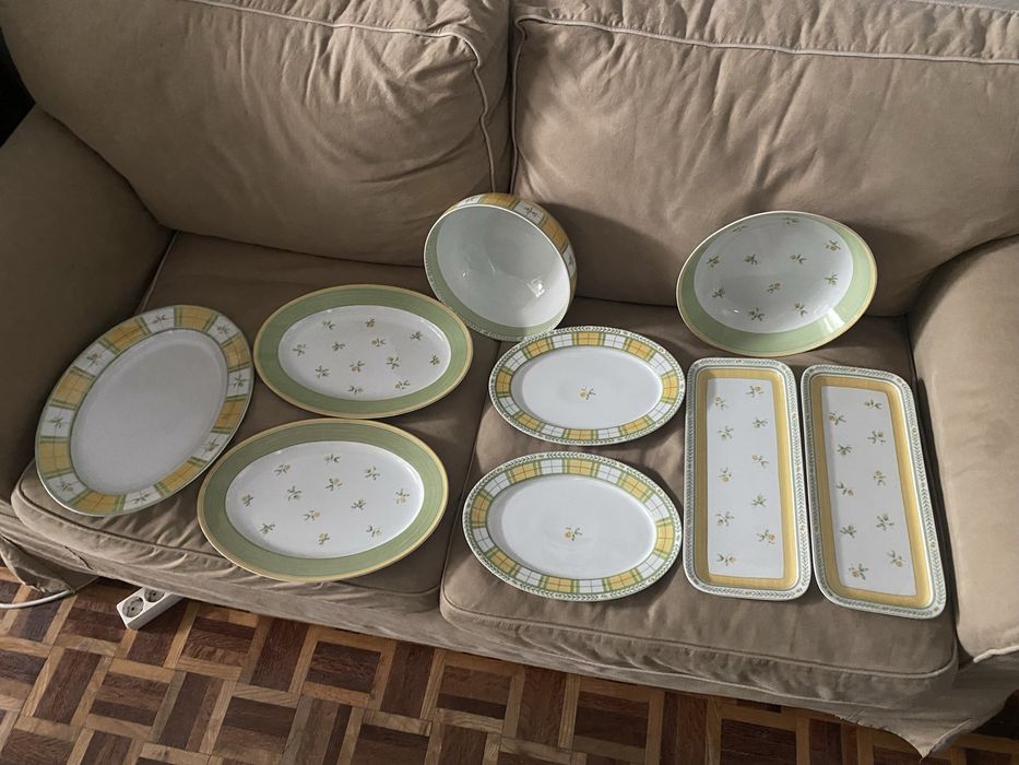 Serviço de jantar SPAL (incomplecto) (de refugo)