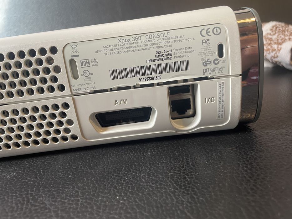 Xbox 360 c/Comando e Jogo64171737227138123