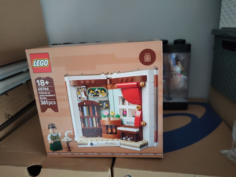 Nowe lego Hołd dla ksiazek Jane Austen 40766