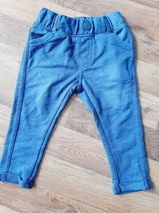 Spodnie niemowlęce r. 74 ciepłe