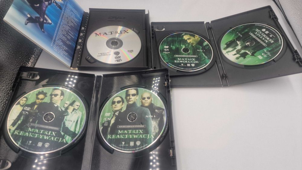 Matrix Trylogia DVD