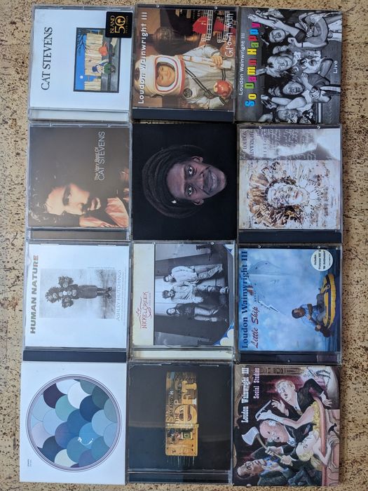 CD диски Zach Bryan Cat Stevens, Monkees Nickel Creek Runrig Phaedra