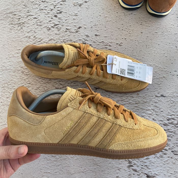 43.5 44 оригінал id8709 нові чоловічі кеди Adidas samba x JJJJound OG "Mesa Tobacco originals casual