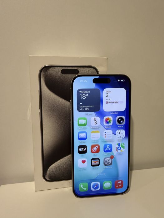 iPhone 15 Pro 128GB Idealny Stan
