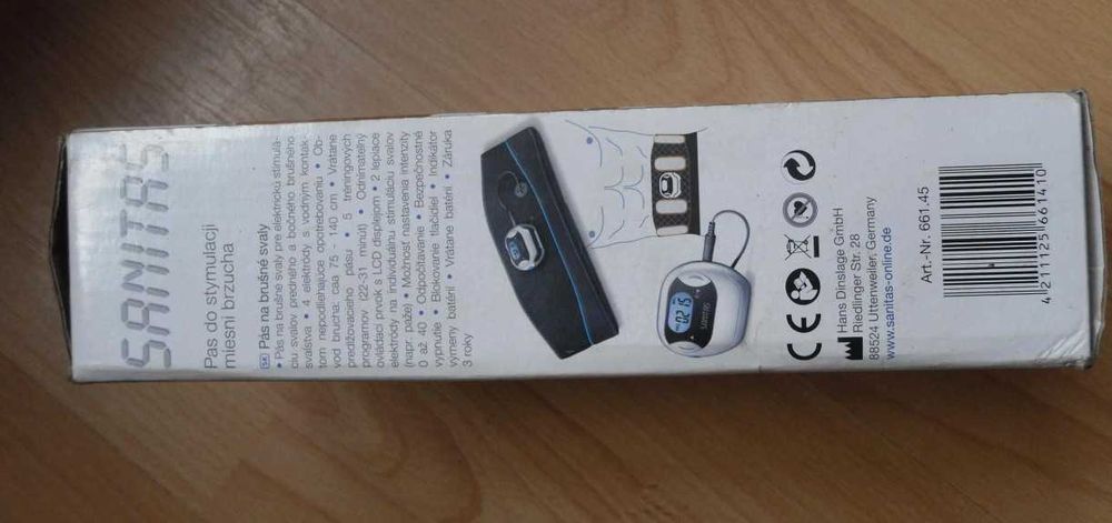 Pas stymulator mięśni brzucha SilverCrest