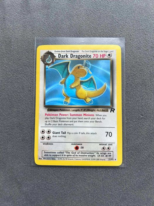 Pokemon - Dark Dragonite (TR 22) Non-Holo