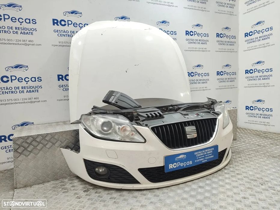 Frente completa Seat Exeo Mk1 Pré Facelift 2008 a 2010 Bi-Xénon Diesel