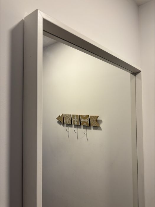 Espelho moldura branca