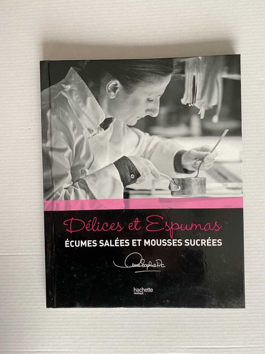 Livro Délices et Espumas de Anne-Sophie Pic