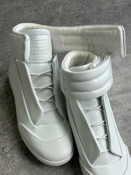 MAISON MARGIELA FUTURE WHITE HIGH кеди білі кросівки кеды белые 40