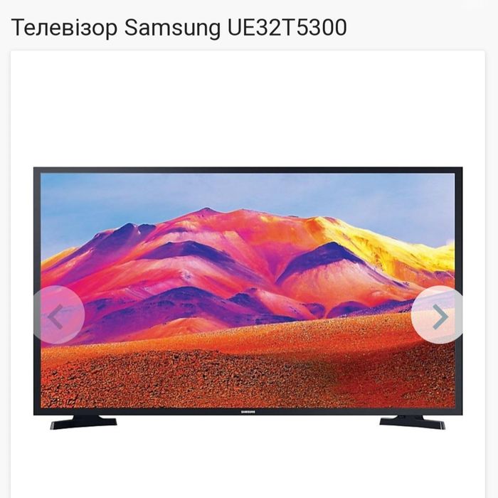 Телевізор 43" Samsung 43T5300 Full HD Smart TV гар 12 міс