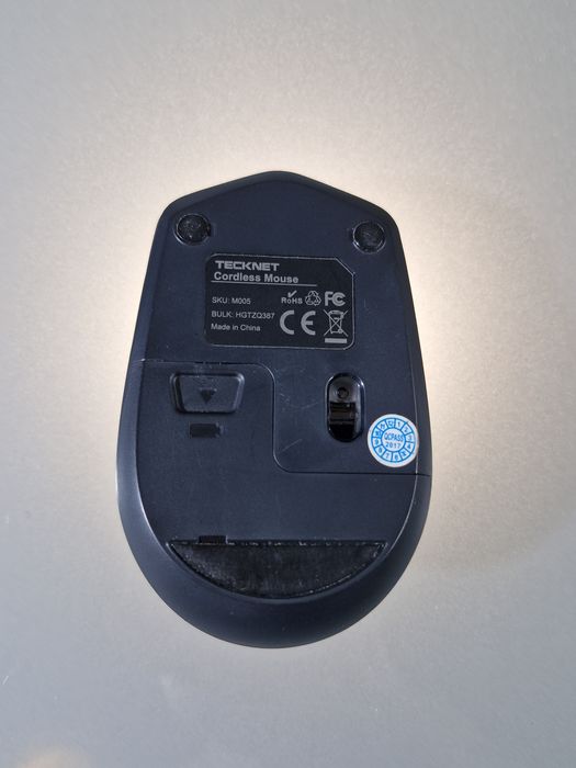 Bezprzewodowa Mysz Optyczna Tecknet Fioletowa