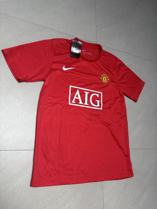 Czerwona koszulka pilkarska Nike Manchester United