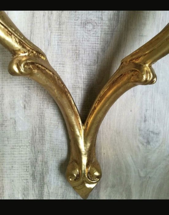 Konsola ścienna z lustrem antyk barok