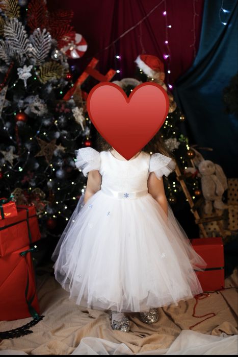 Сукня святкова біла