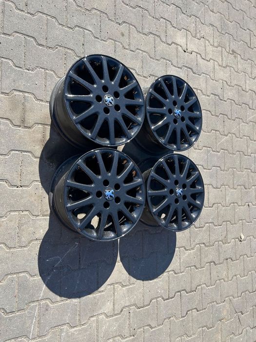 Alufelgi Peugeot Citroen 16 cali 5x108 Oryginalne czarne