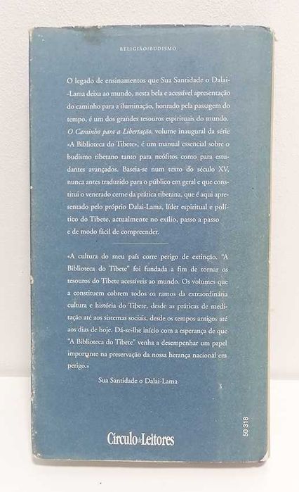 O Caminho para a Libertação, de Dalai-Lama