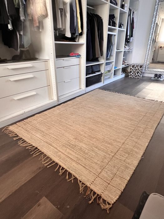 Carpete retro.Feito a mão.