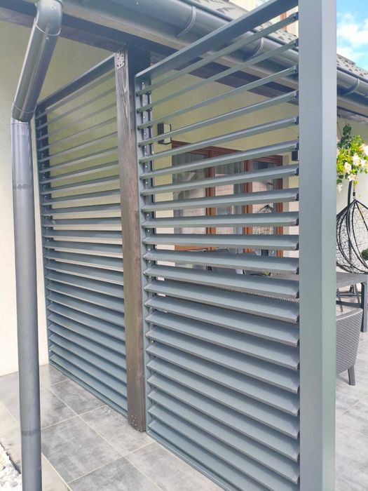 Ruchome deseczki aluminiowe  -zabudowy aluminiowe - Montaż-sprzedaz