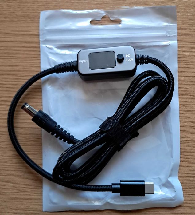 Кабель dc 5.5×2.1 5v 12v 15v 20v для роутера/ноутбука кабель type c dc