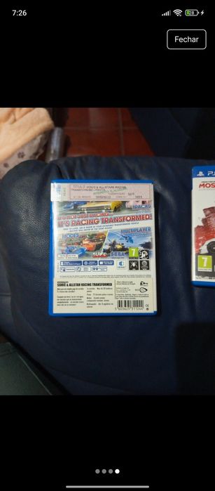 Psvita Sonic all stars racing transformed