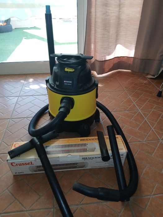 Urgente vendo aspirador pouco usado como novo com oferta de  aquecedor de parede novo ...
