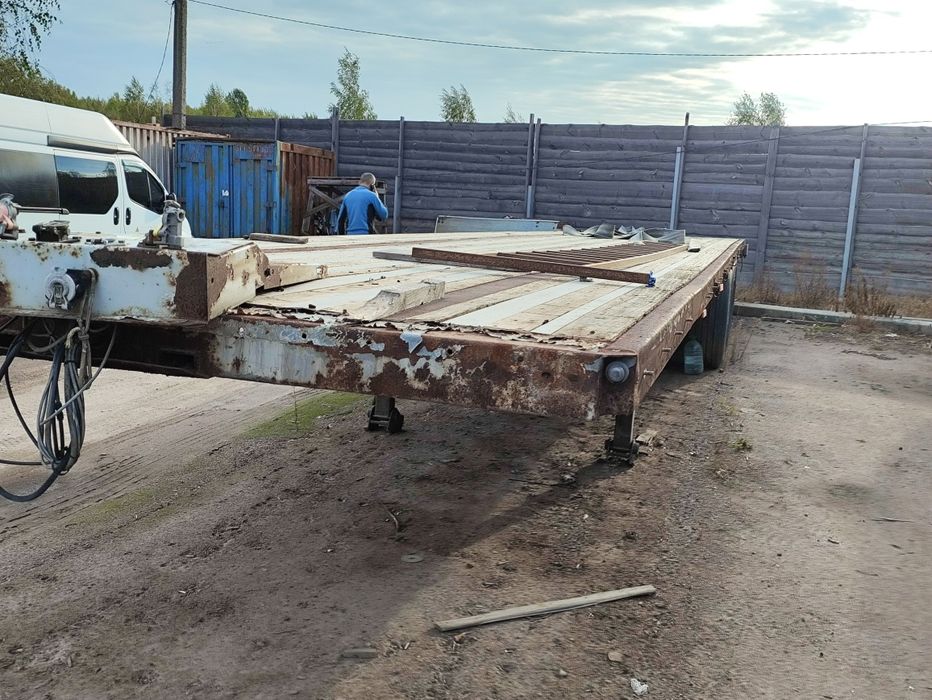 Напівпричіп фрехау документи розбираємо по запчастинах